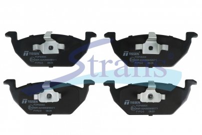 Колодки гальмівні AUDI A1/A3, SEAT CORDOBA/IBIZA/LEON/TOLEDO, SKODA FABIA/OCTAVIA/RAPID, VW BORA/CADDY/GOLF/JETTA/PASSAT/POLO перед. PDP00005 — TISSEN — 26KP0006P TS