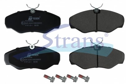 Колодки гальмівні RENAULT ESPACE/TRAFIC >1998 перед. PDV00006 — TISSEN — 26KV0007P TS