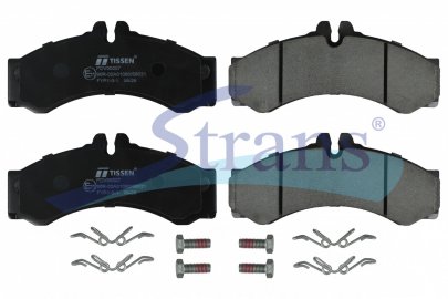 Колодки гальмівні MB G-CLASS/SPRINTER/VARIO, VW LT 28-35/LT 28-46 перед./зад. PDV00007 — TISSEN — 26KV0008P TS