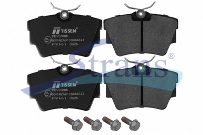 Колодки гальмівні NISSAN INTERSTAR/NV300/PRIMASTAR, OPEL VIVARO, RENAULT TRAFIC зад. PDV00008 — TISSEN — 26KV0009P TS