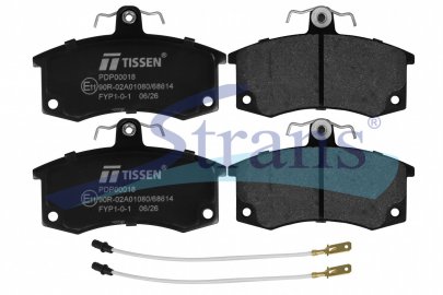Колодки гальмівні VAZ 2108-2115/KALINA/PRIORA перед. PDP00018 — TISSEN — 26KP0029P TS