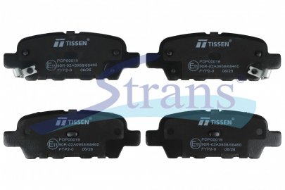 Колодки гальмівні INFINITI EX/Q50/Q60/QX50/QX60, NISSAN ALTIMA/CUBE/JUKE/LEAF/NV200/PARTHFINDER, SUZUKI GRAND VITARA/XL7 зад. PDP00019 — TISSEN — 26KP0030P TS