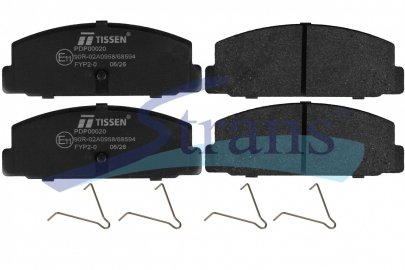 Колодки гальмівні MAZDA 323/6/626/PREMACY зад. PDP00020 — TISSEN — 26KP0031P TS