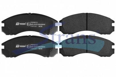 Колодки гальмівні CITROEN C-CROSSER, DODGE STEALTH, MITSUBISHI 3000/ECLIPSE/GALANT/L200/L400/LANCER/PAJERO, PEUGEOT 4007 перед. PDP00021 — TISSEN — 26KP0032P TS