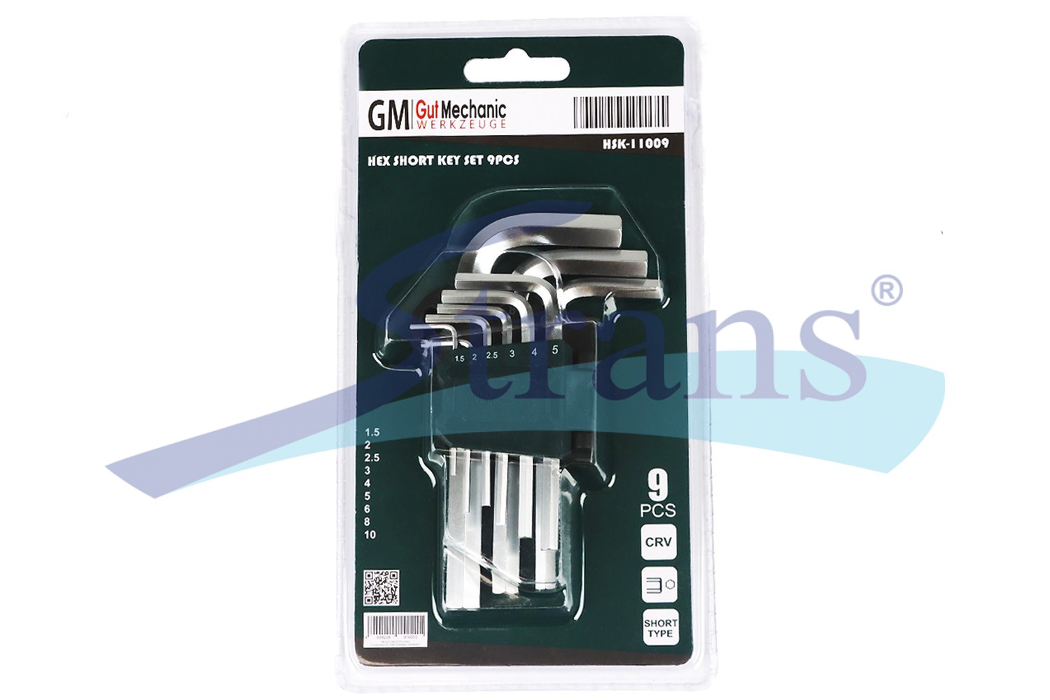 НАБІР КЛЮЧІВ ШЕСТИГРАННИХ