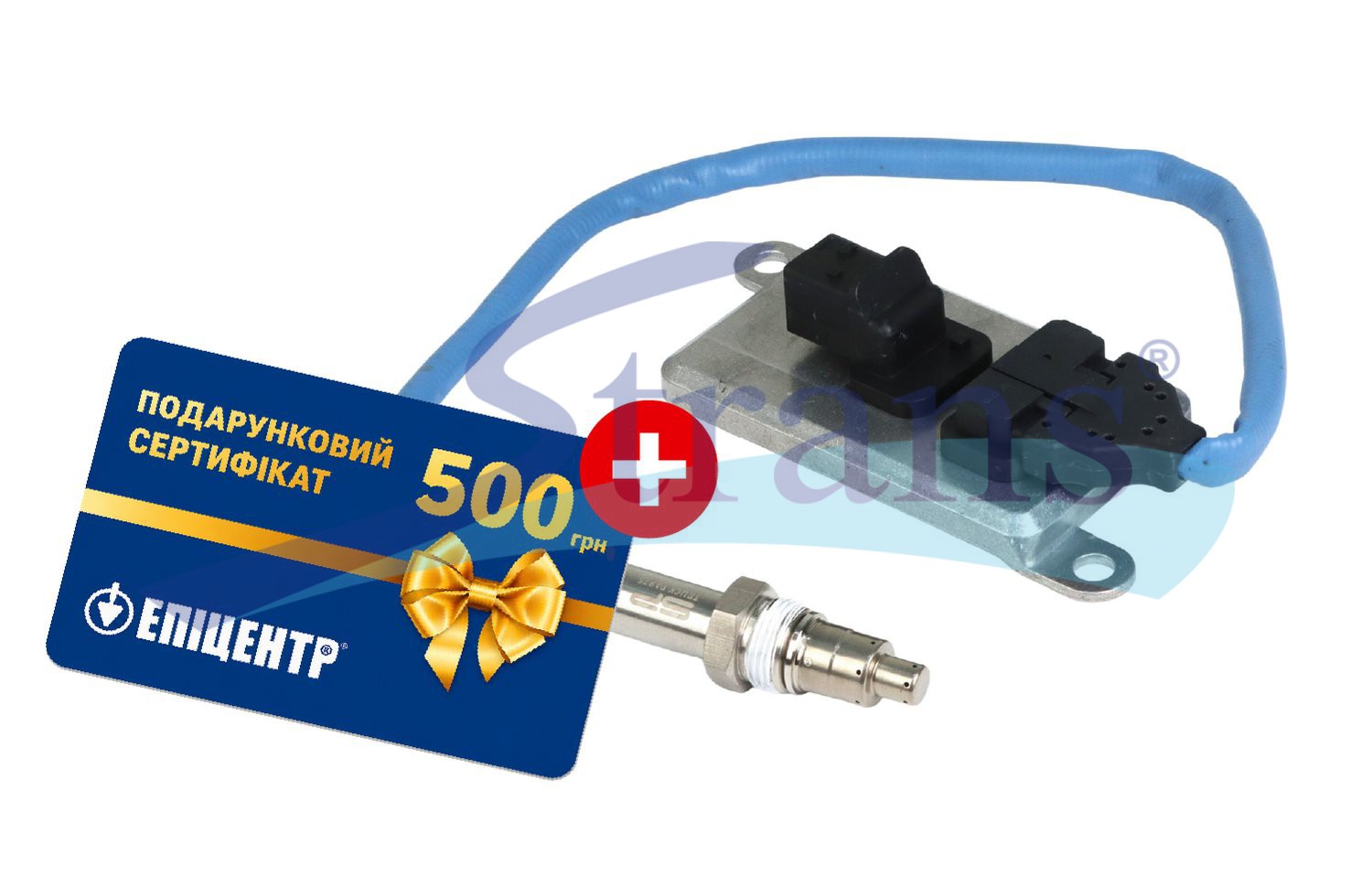 Датчик газів вихлопних (NOx) GEN2.8 MAN EURO 6 L-460MM — за каталізатором — 12AB2077N SP